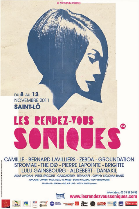 Visuel des Rendez-Vous Soniques 2011