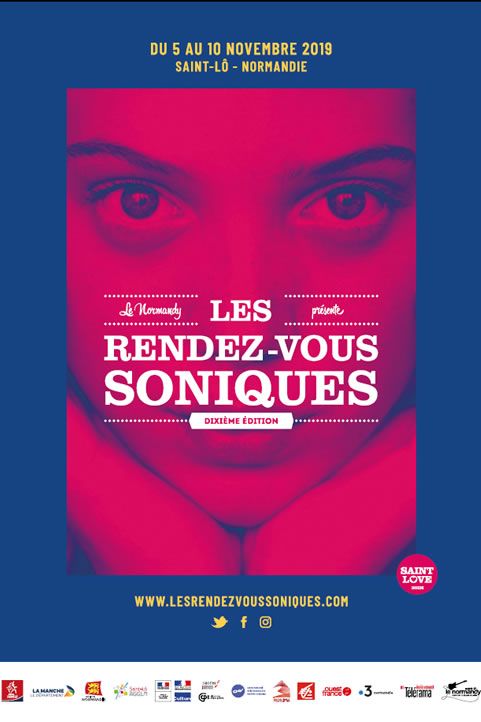 Visuel des Rendez-Vous Soniques 2019